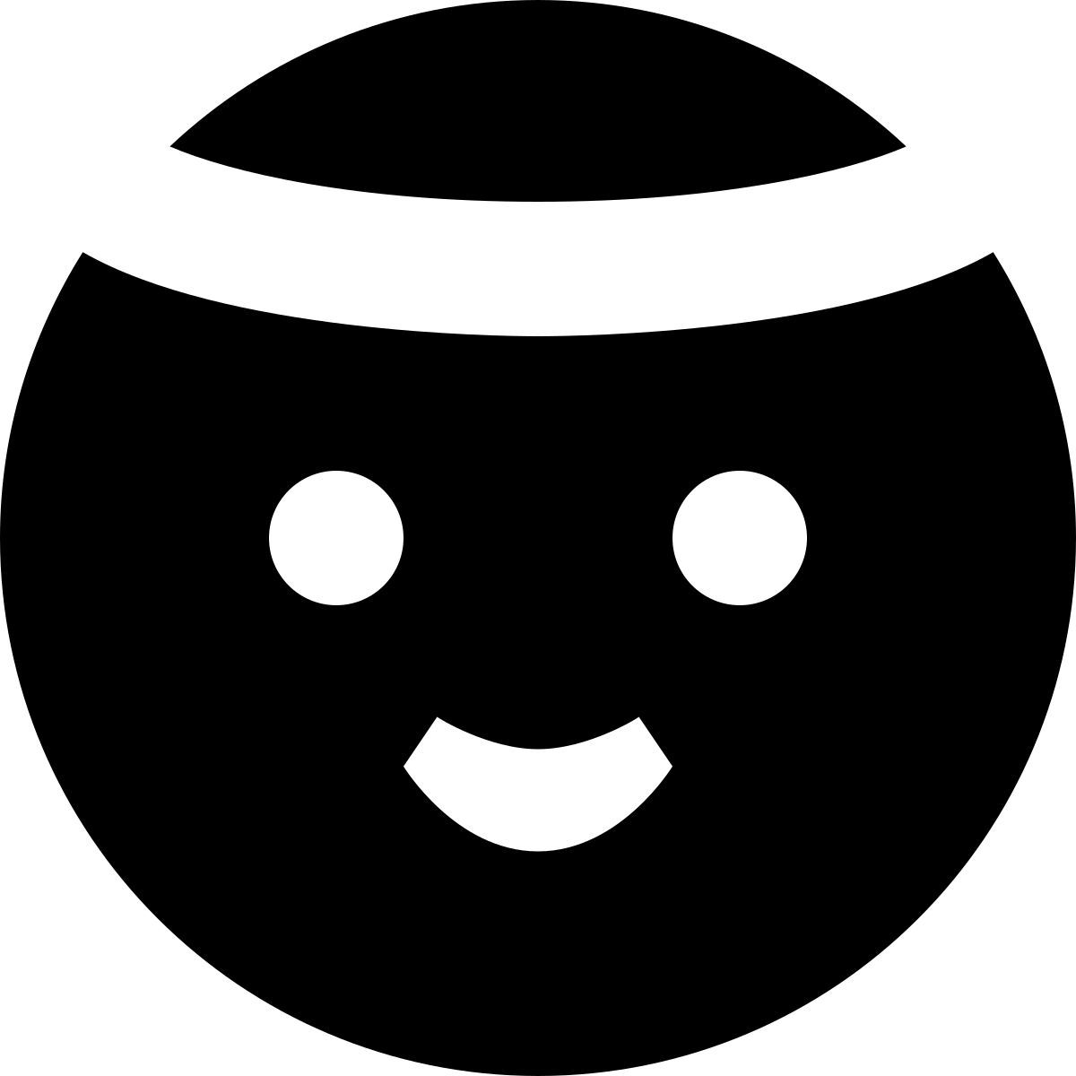 tiny glyph style angelical icon