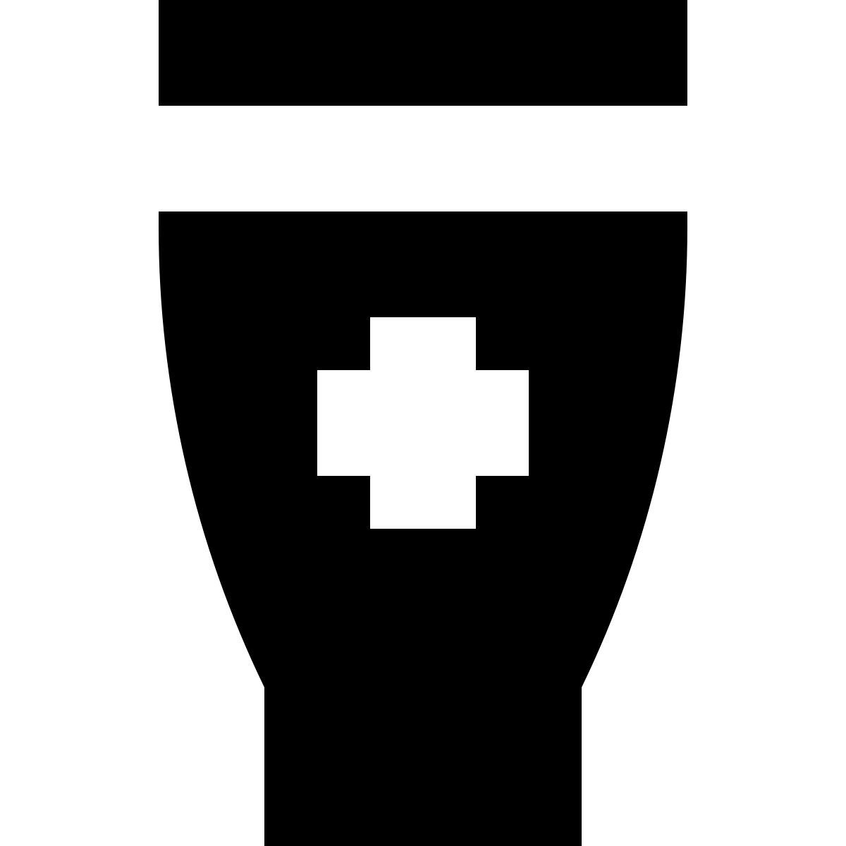 tiny glyph style 살균 크림 icon