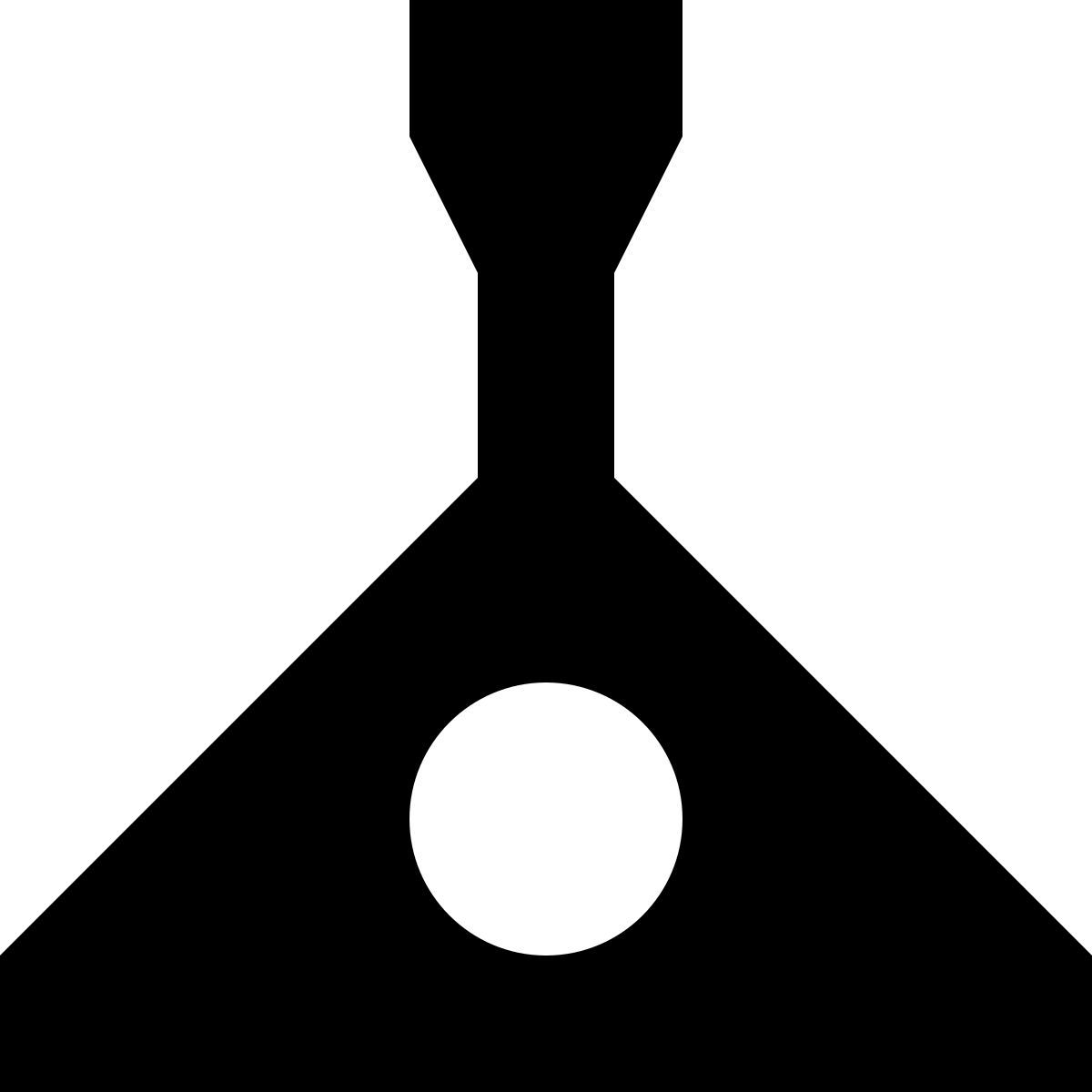 icono balalaica tiny glyph estilo