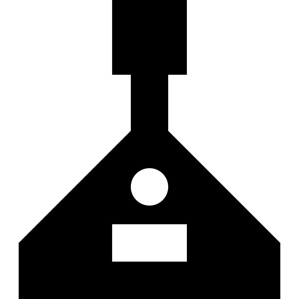 tiny glyph style balalaika icon