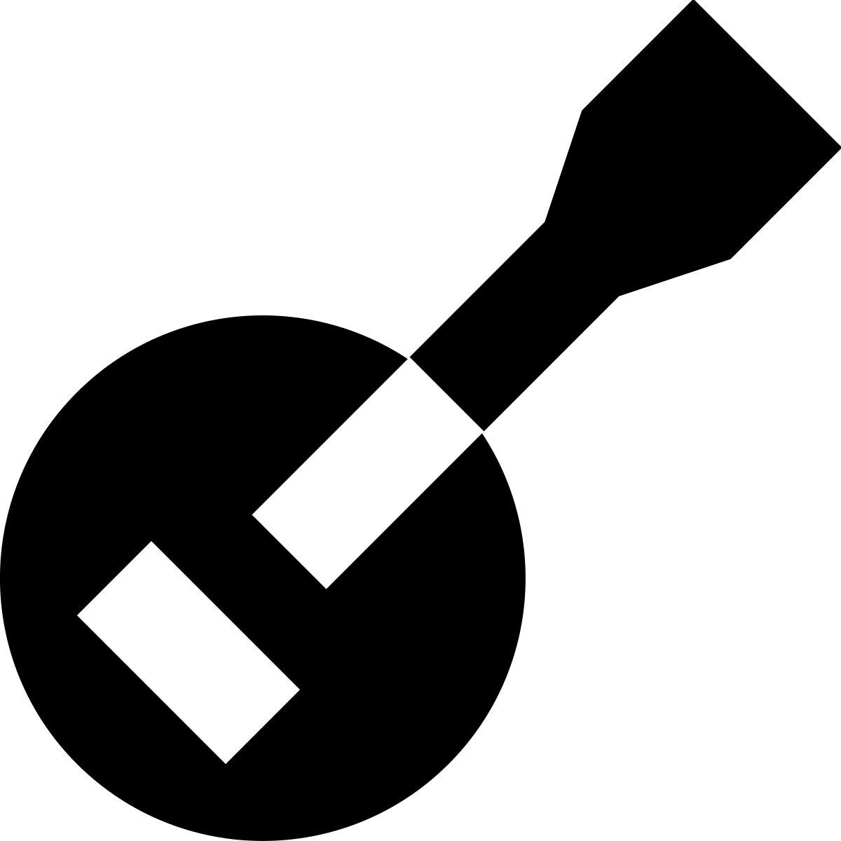 icône banjo tiny glyph style