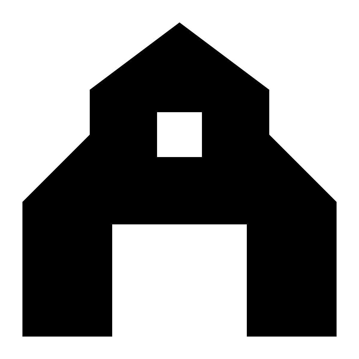 tiny glyph style fienile icon