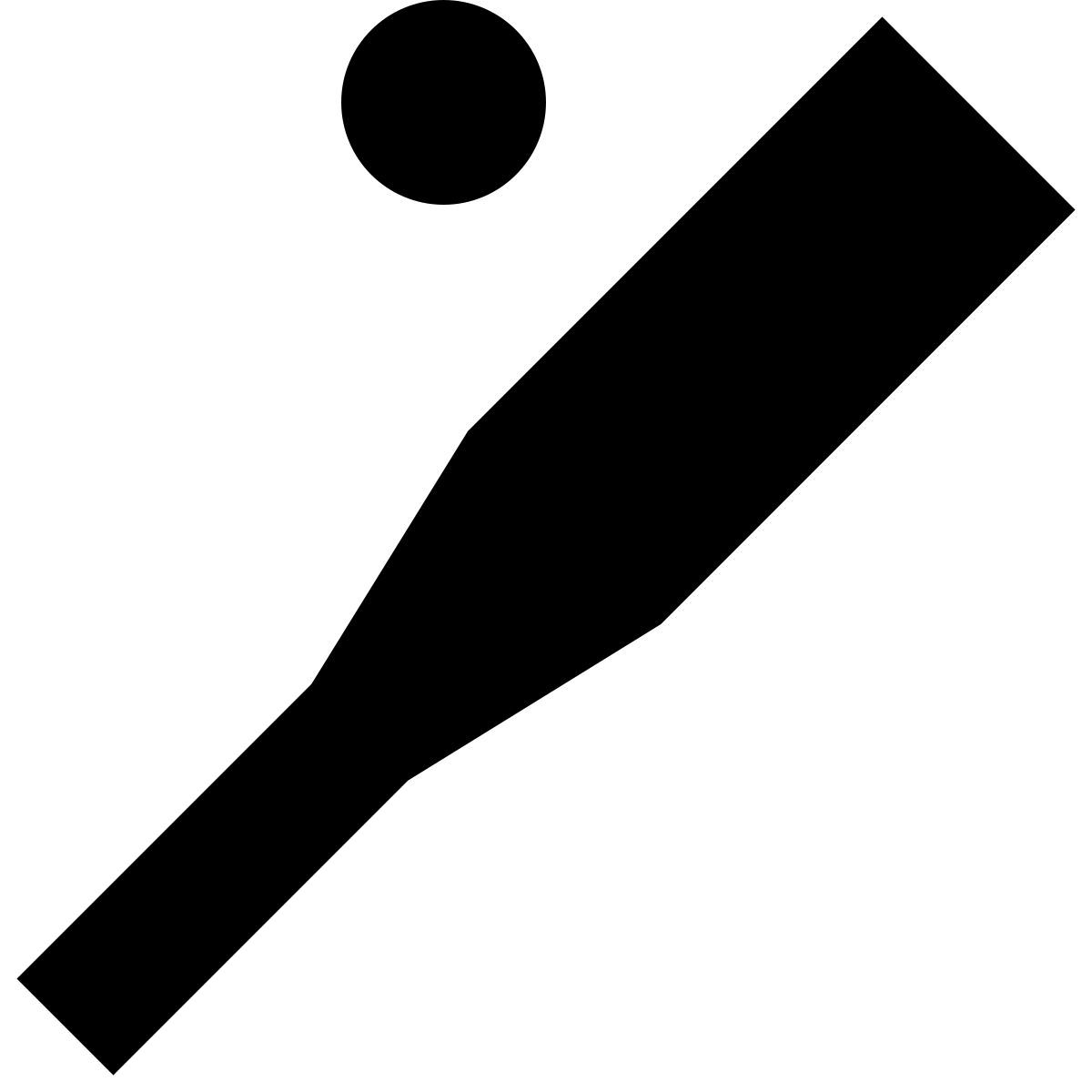 tiny glyph style baseball icon