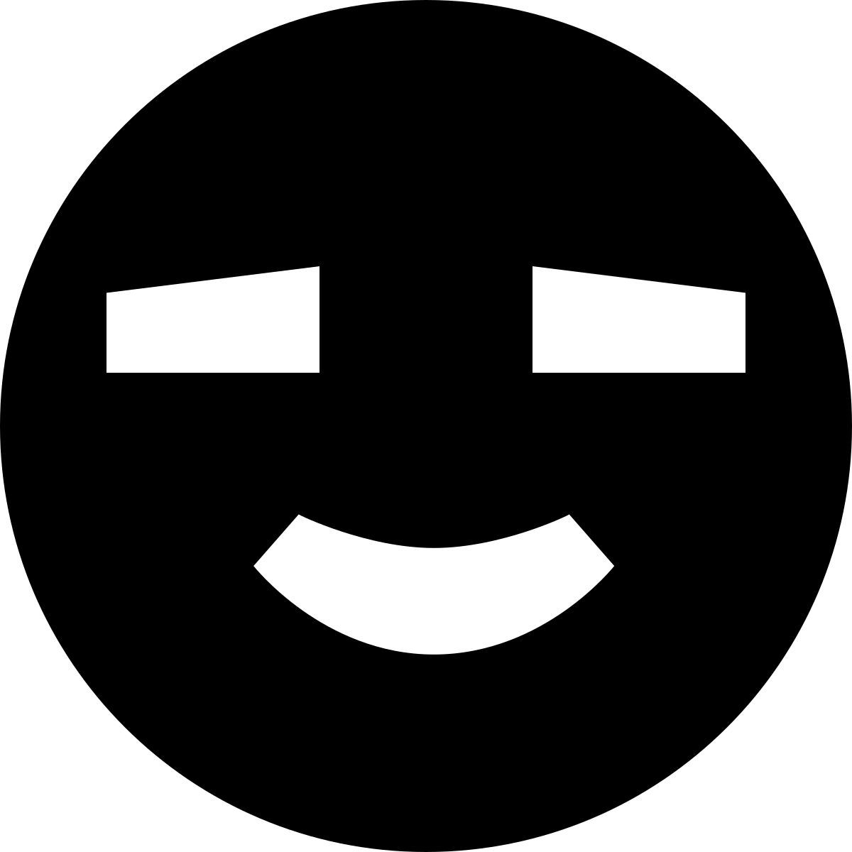 tiny glyph style 홍조 icon