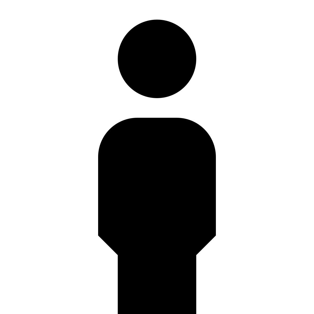 tiny glyph style ragazzo icon