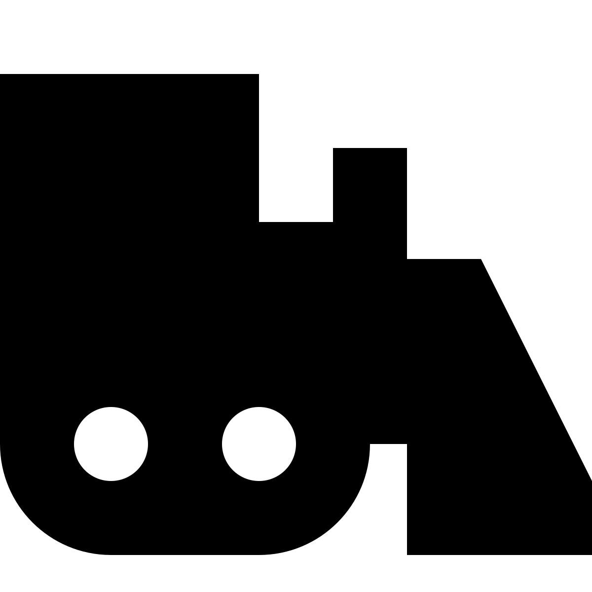 tiny glyph style 불도저 icon