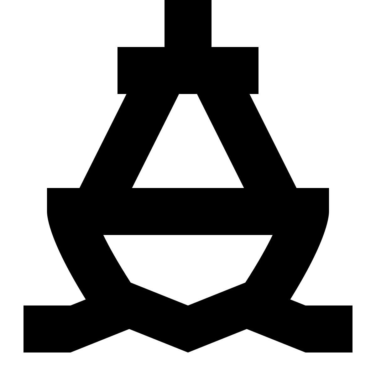 tiny glyph style buoy icon