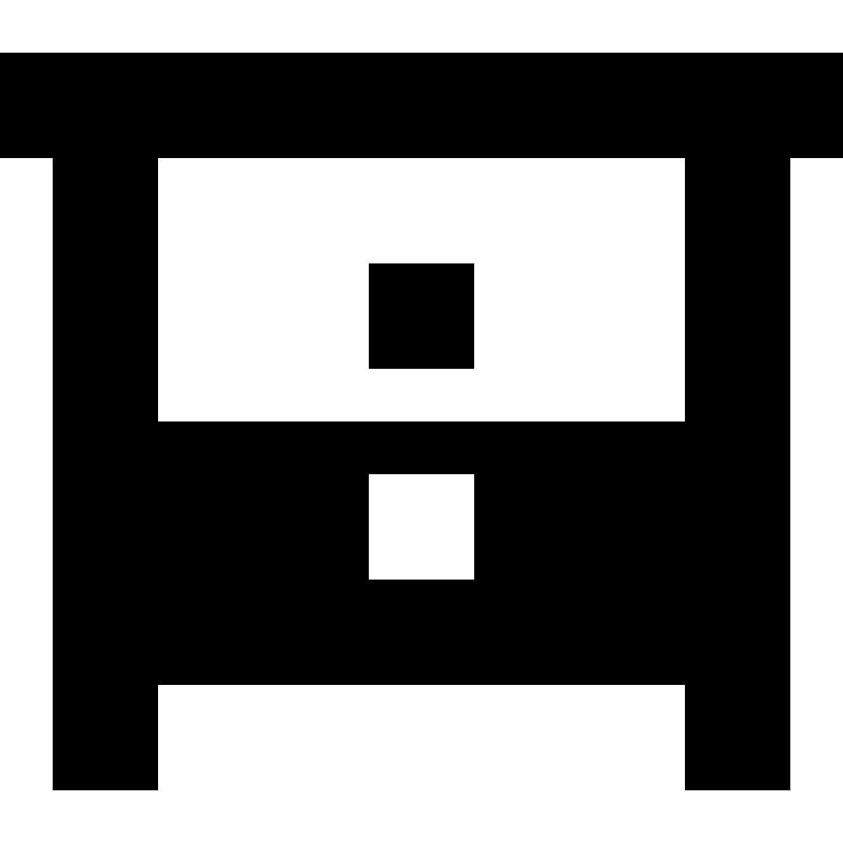 tiny glyph style 局 icon