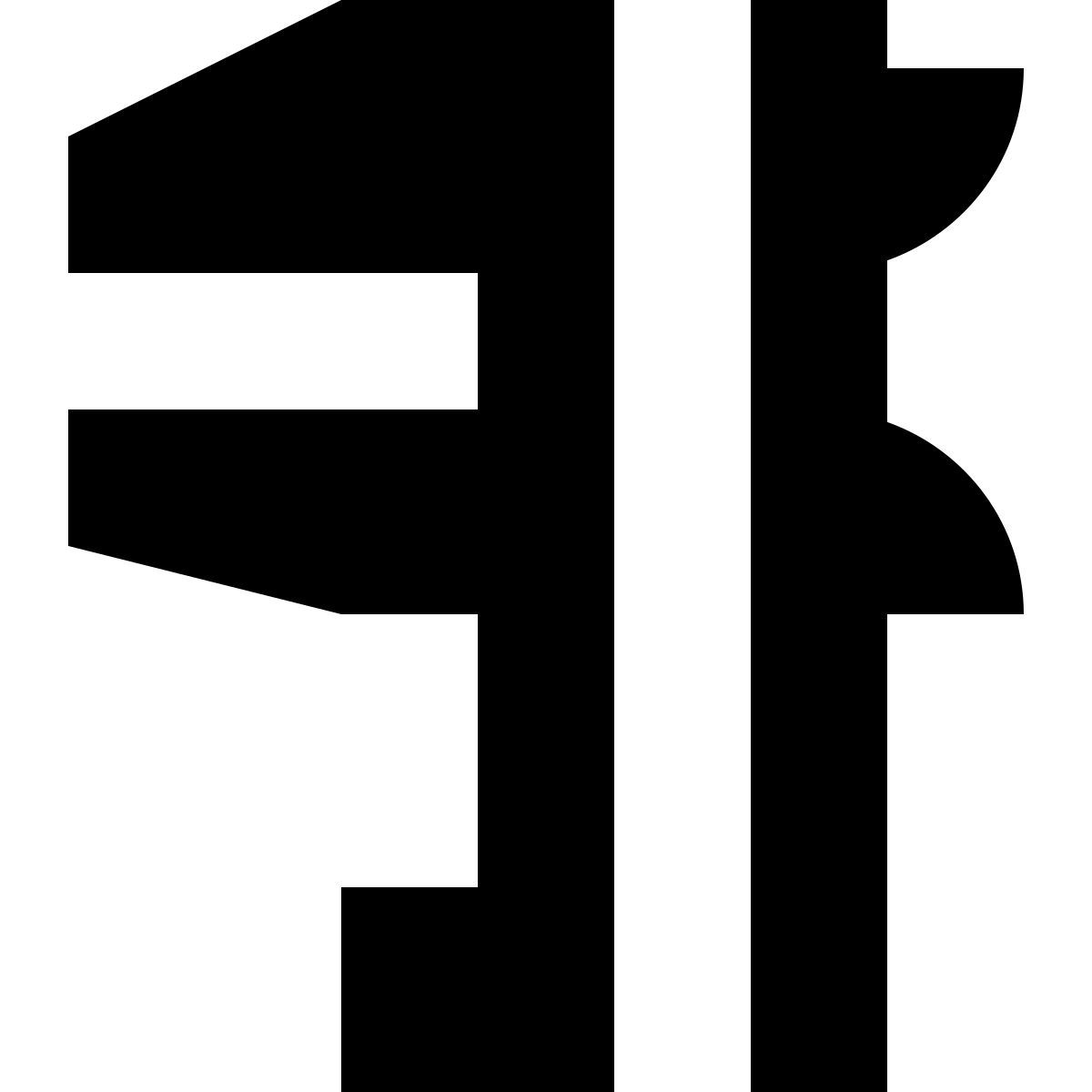 tiny glyph style paquímetro icon