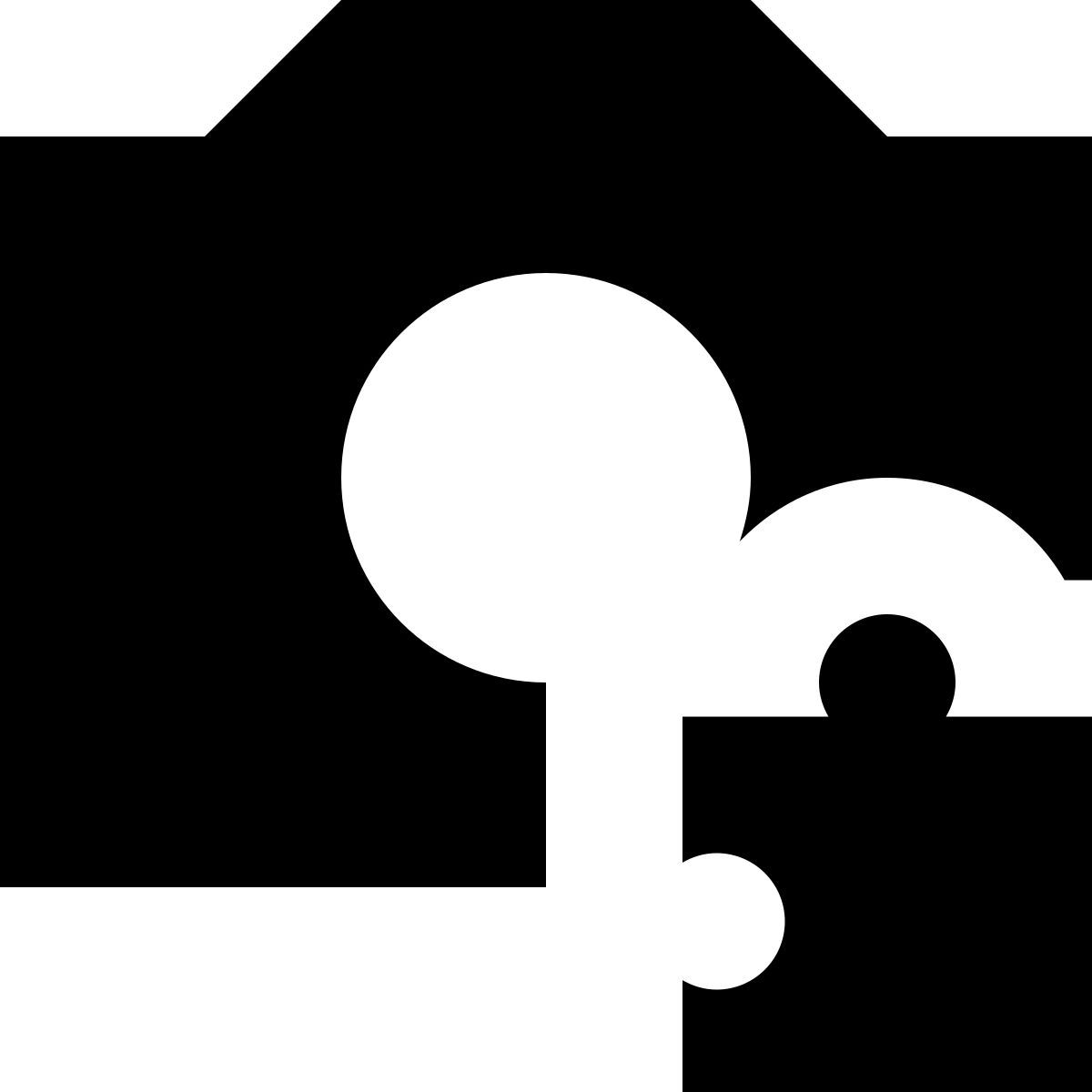tiny glyph style 카메라의 addon icon