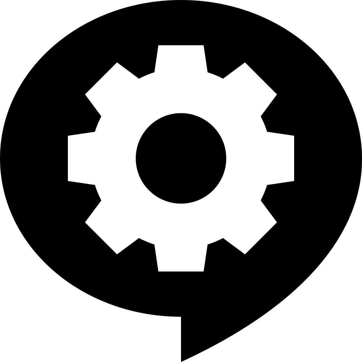 tiny glyph style chat settings icon