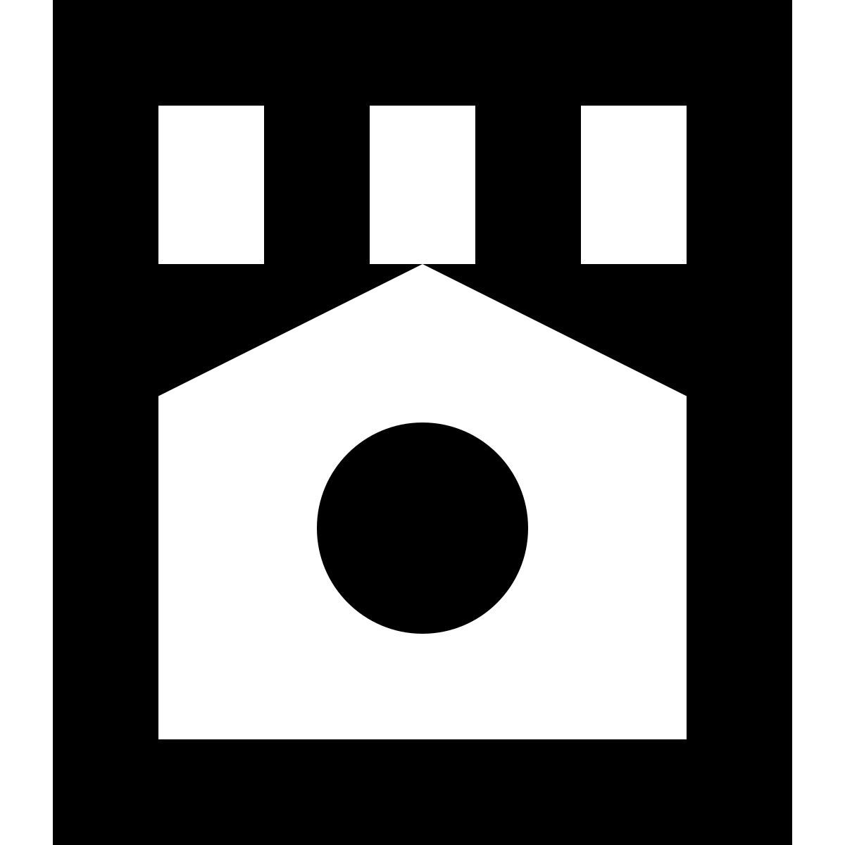 tiny glyph style пачка сигарет icon