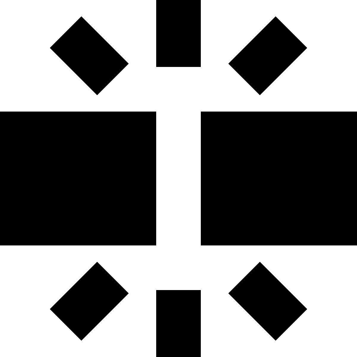 tiny glyph style 剪辑捕捉 icon
