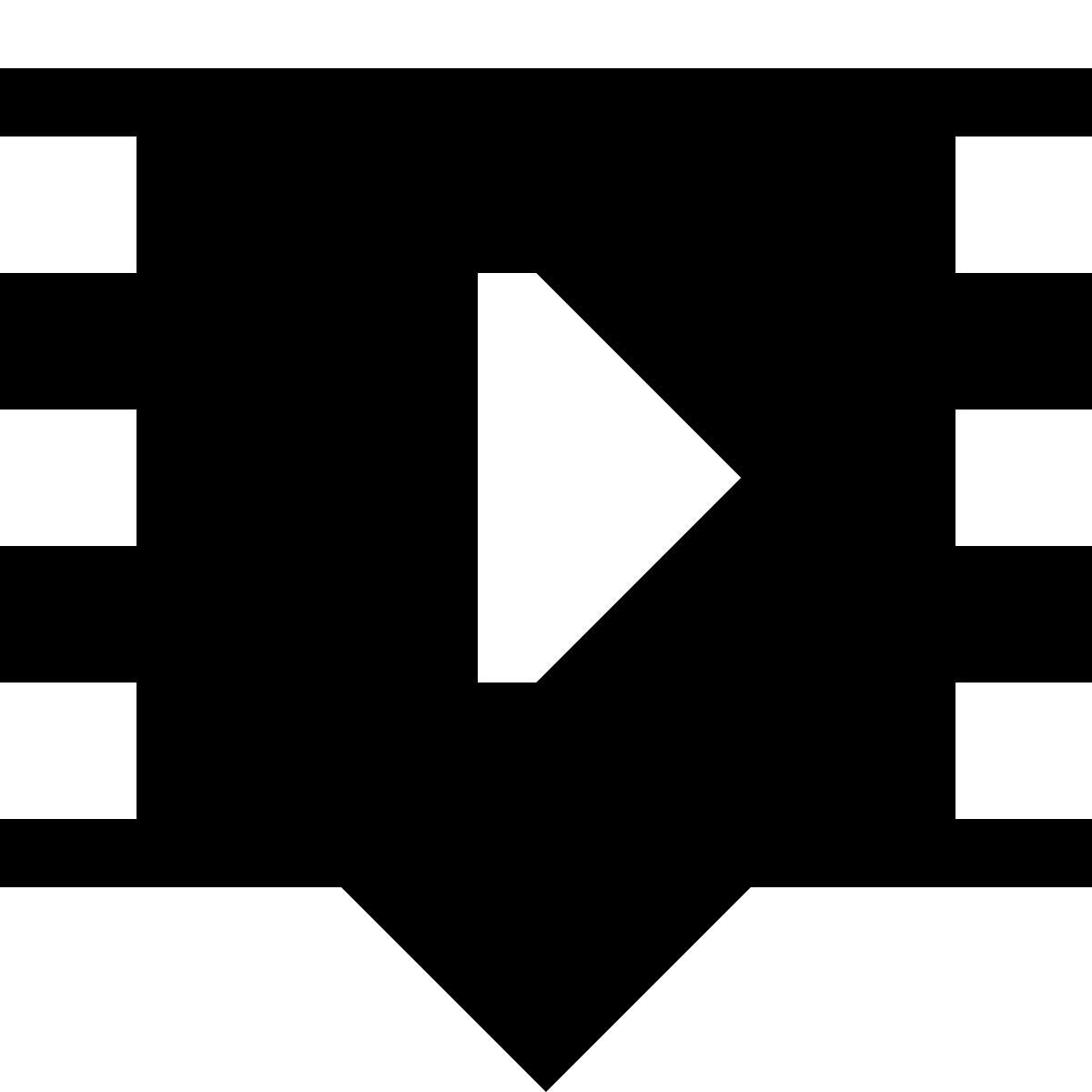 tiny glyph style 剪辑外观 icon