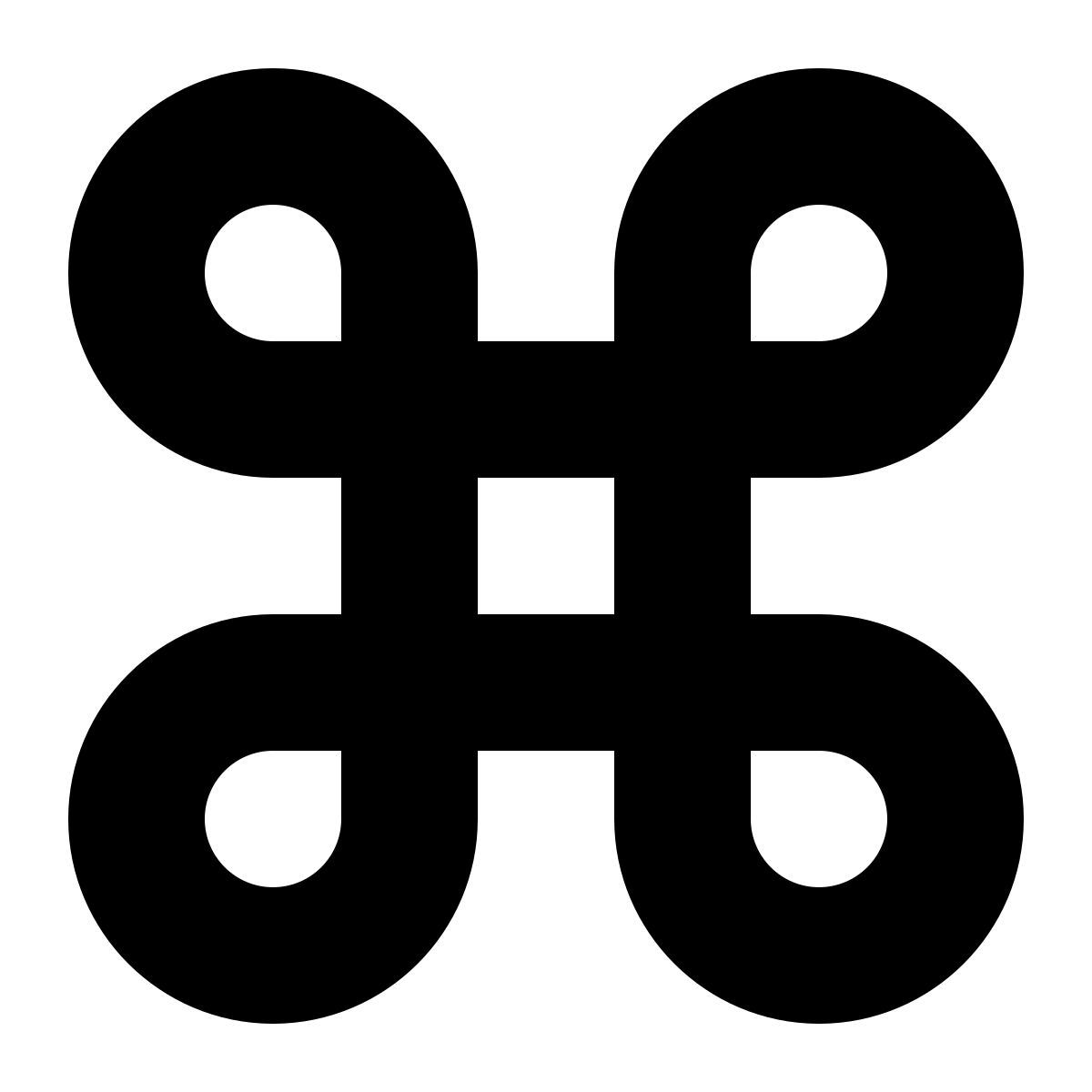 tiny glyph style comando icon