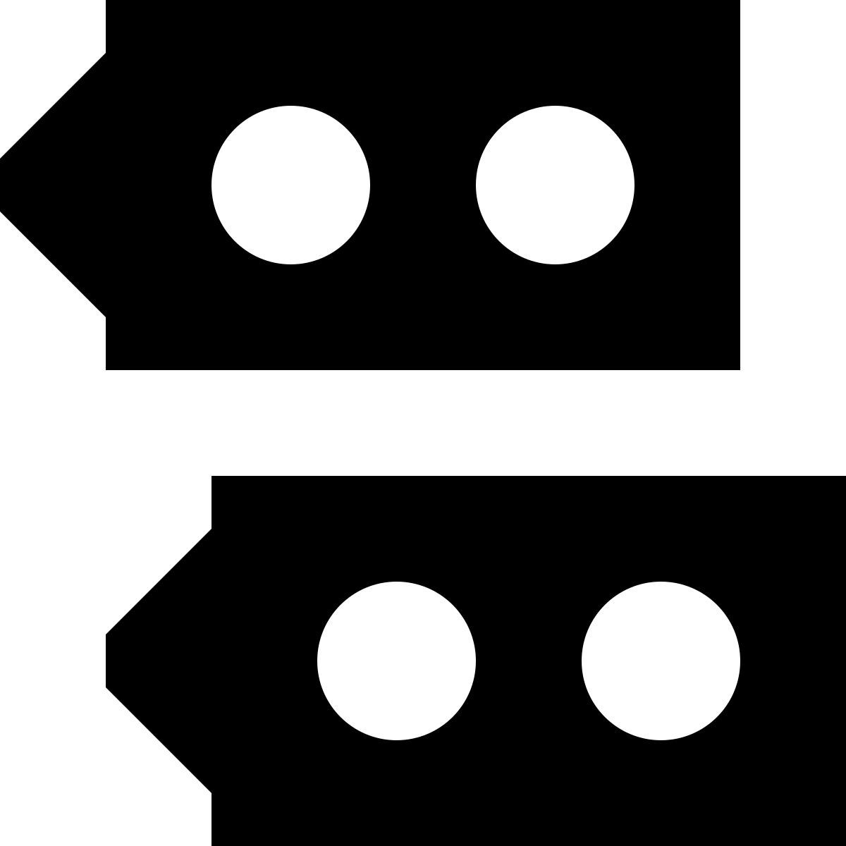 tiny glyph style comentar discusión icon