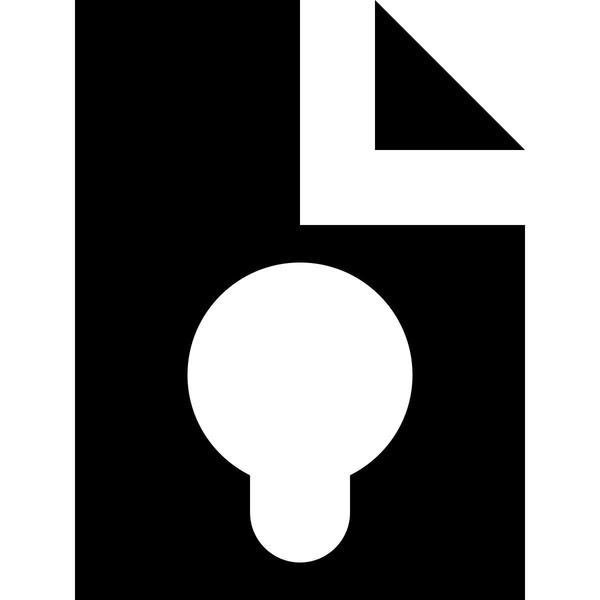 tiny glyph style conceito icon