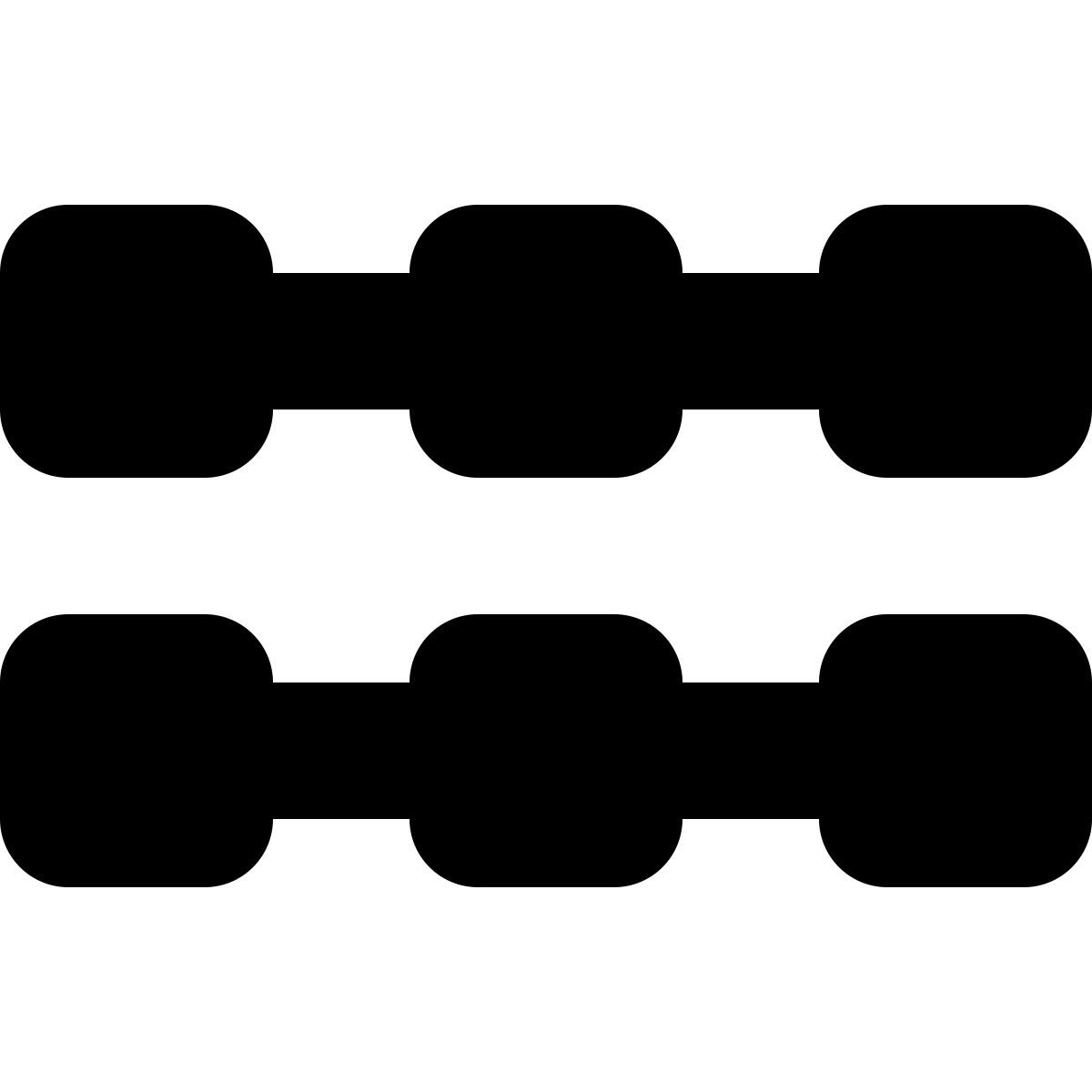 tiny glyph style 연결된 데이터 없음 icon