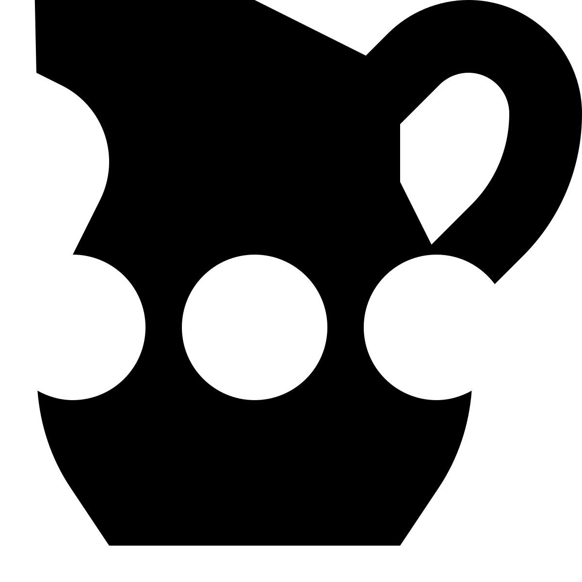tiny glyph style 罐 icon