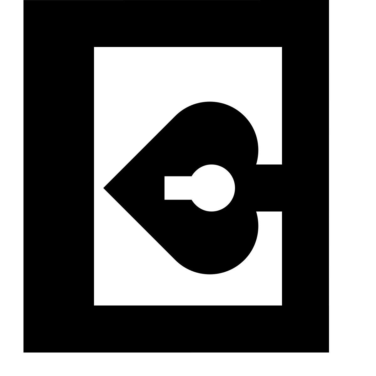 tiny glyph style diario icon