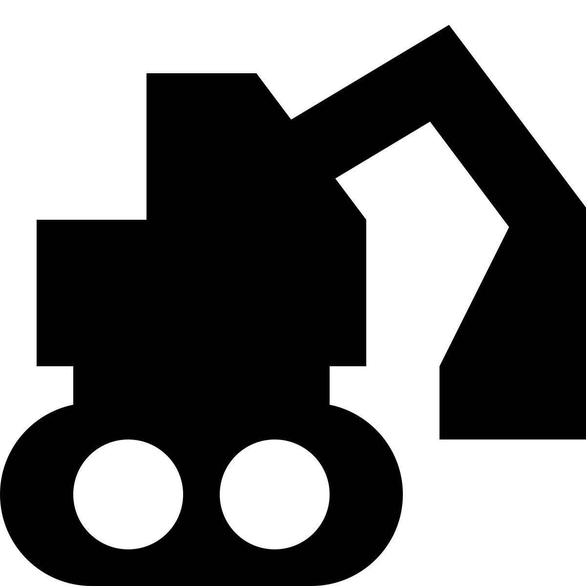 tiny glyph style scavatrice icon