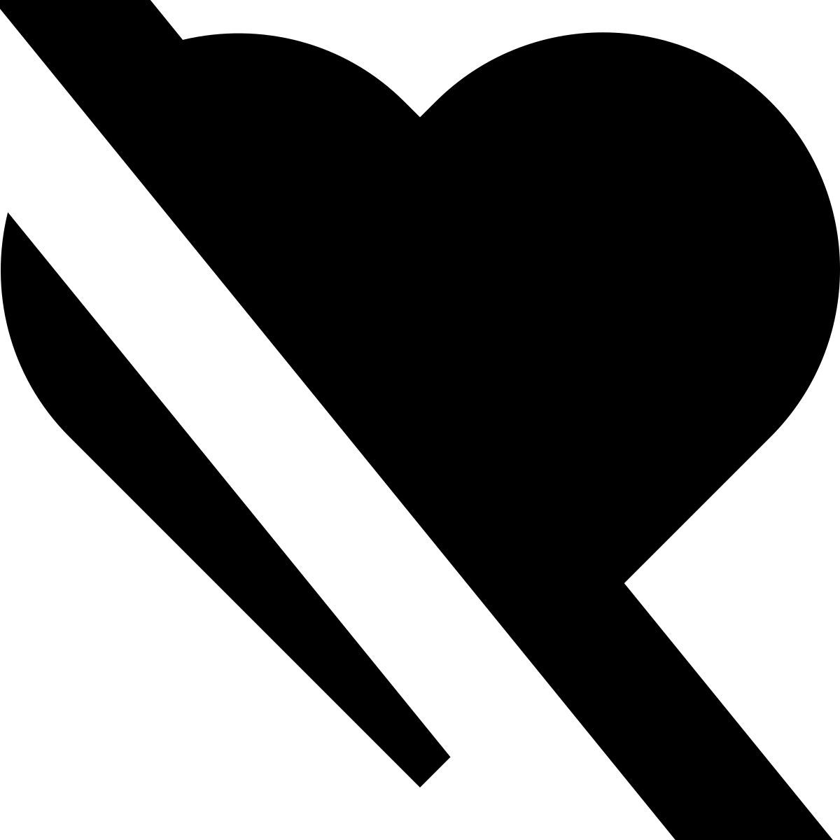 tiny glyph style 싫어함 icon