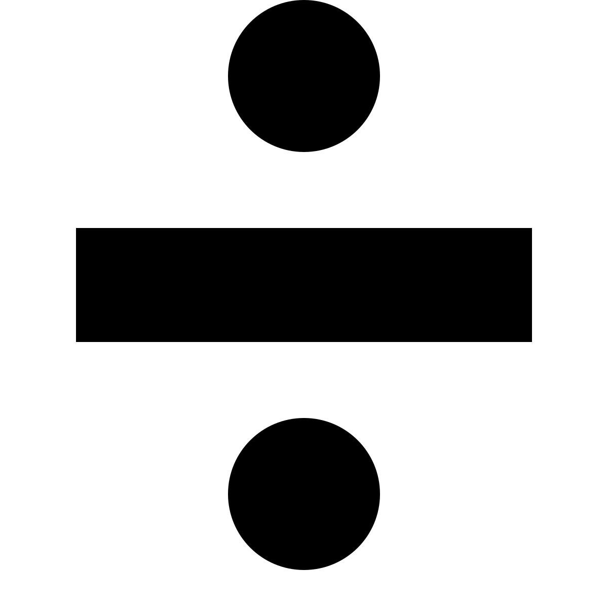 tiny glyph style dividir icon