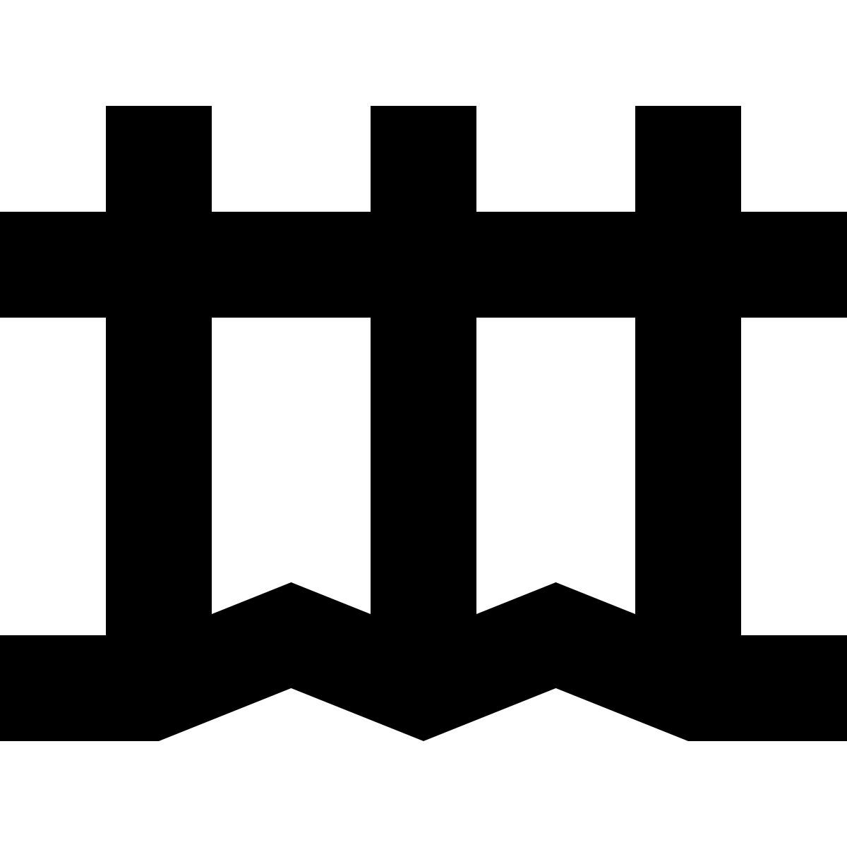 tiny glyph style dock icon