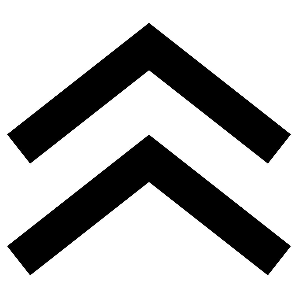 tiny glyph style 더블 업 icon