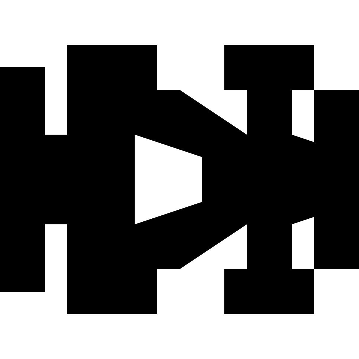 tiny glyph style race car icon