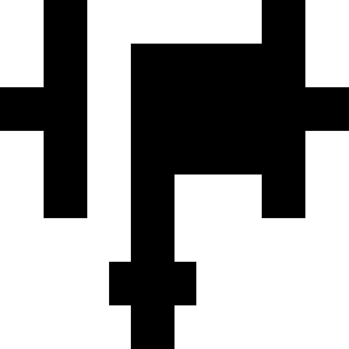 tiny glyph style manichetta antincendio icon