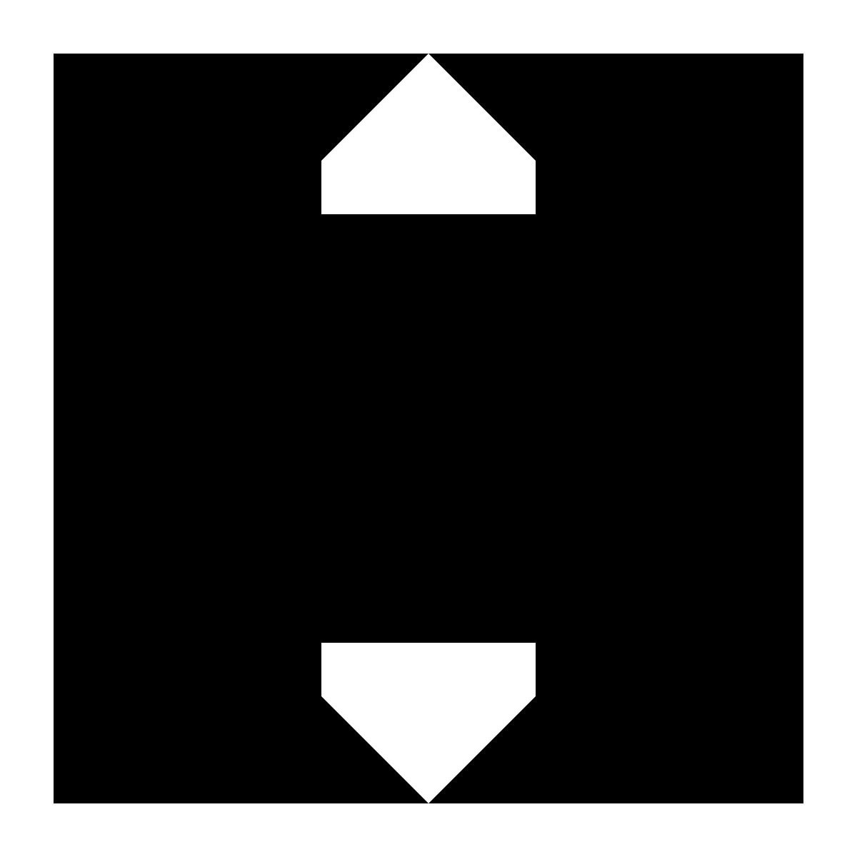 tiny glyph style fit vertical icon