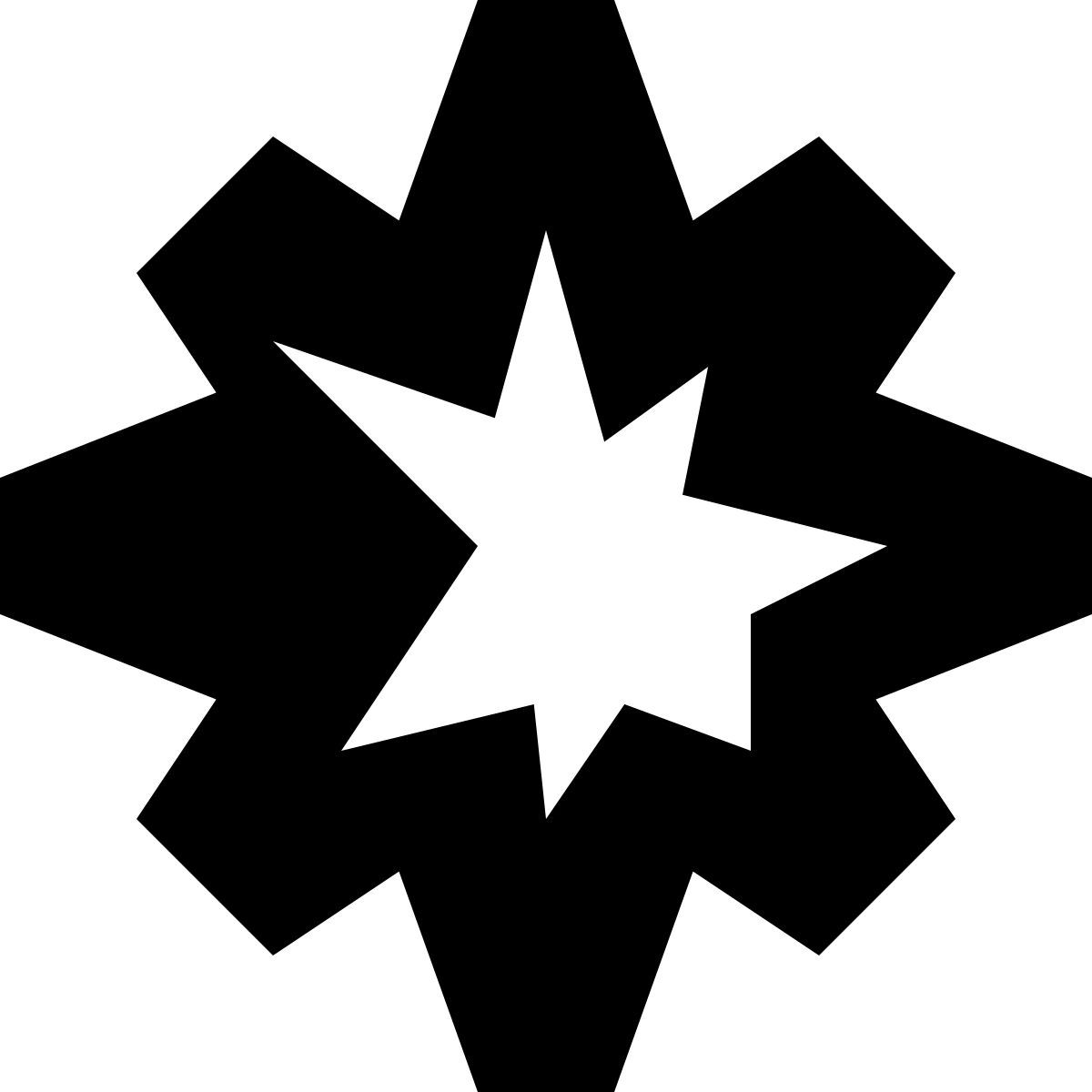 tiny glyph style bang icon