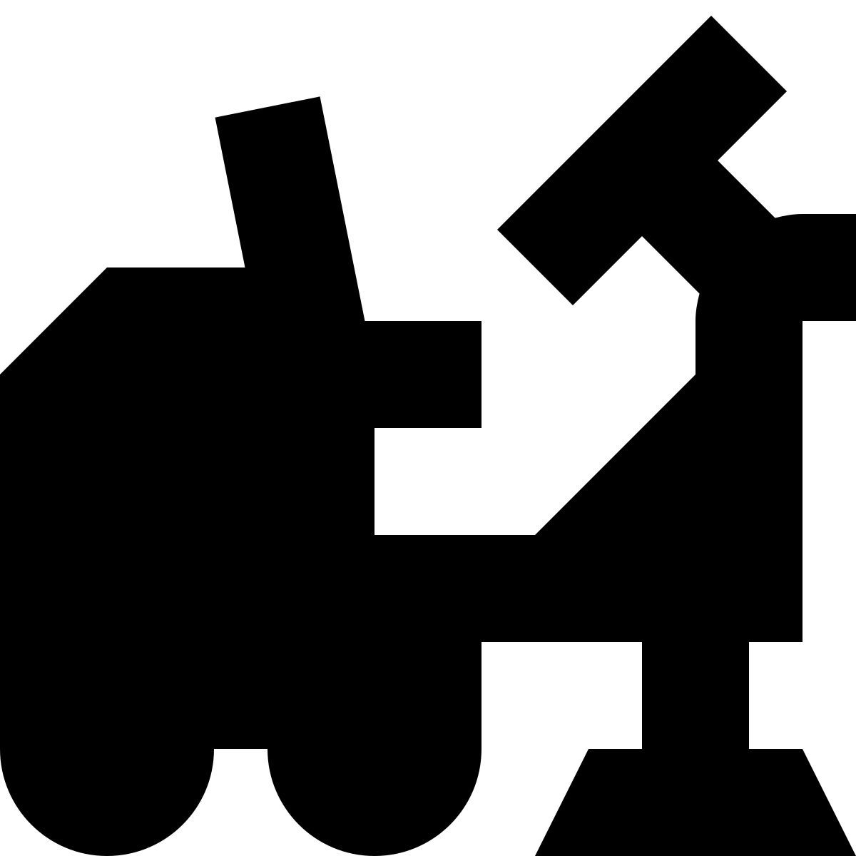 tiny glyph style esfregão de chão icon
