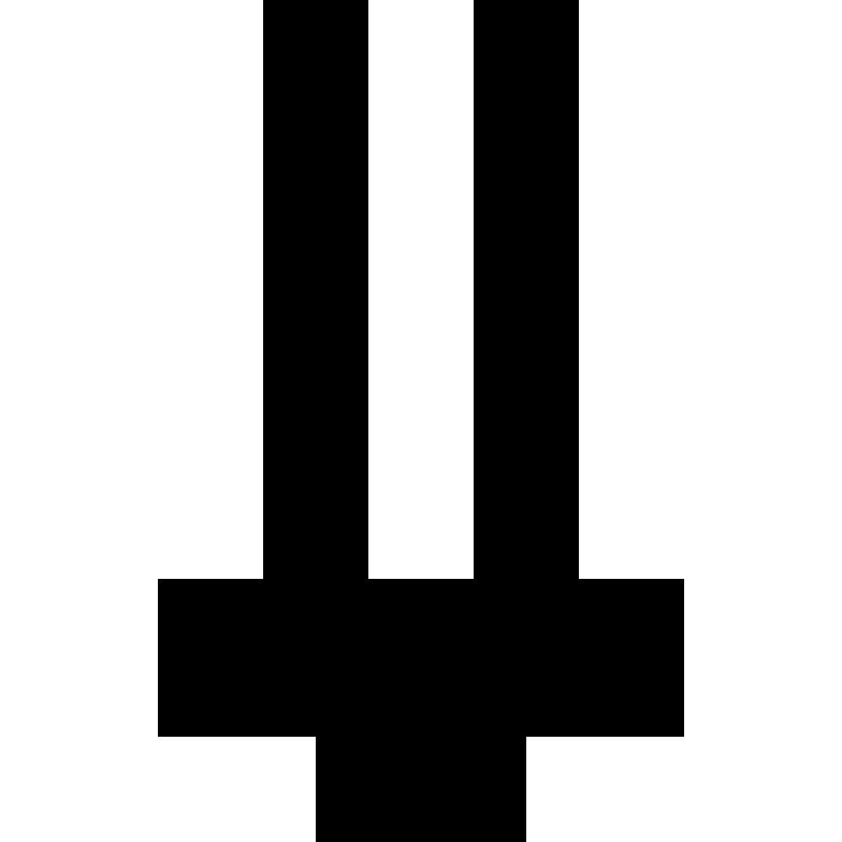 tiny glyph style 蛍光灯 icon