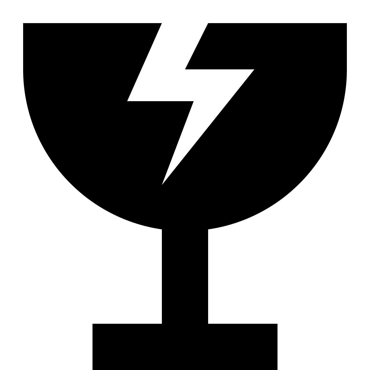 tiny glyph style fragile icon