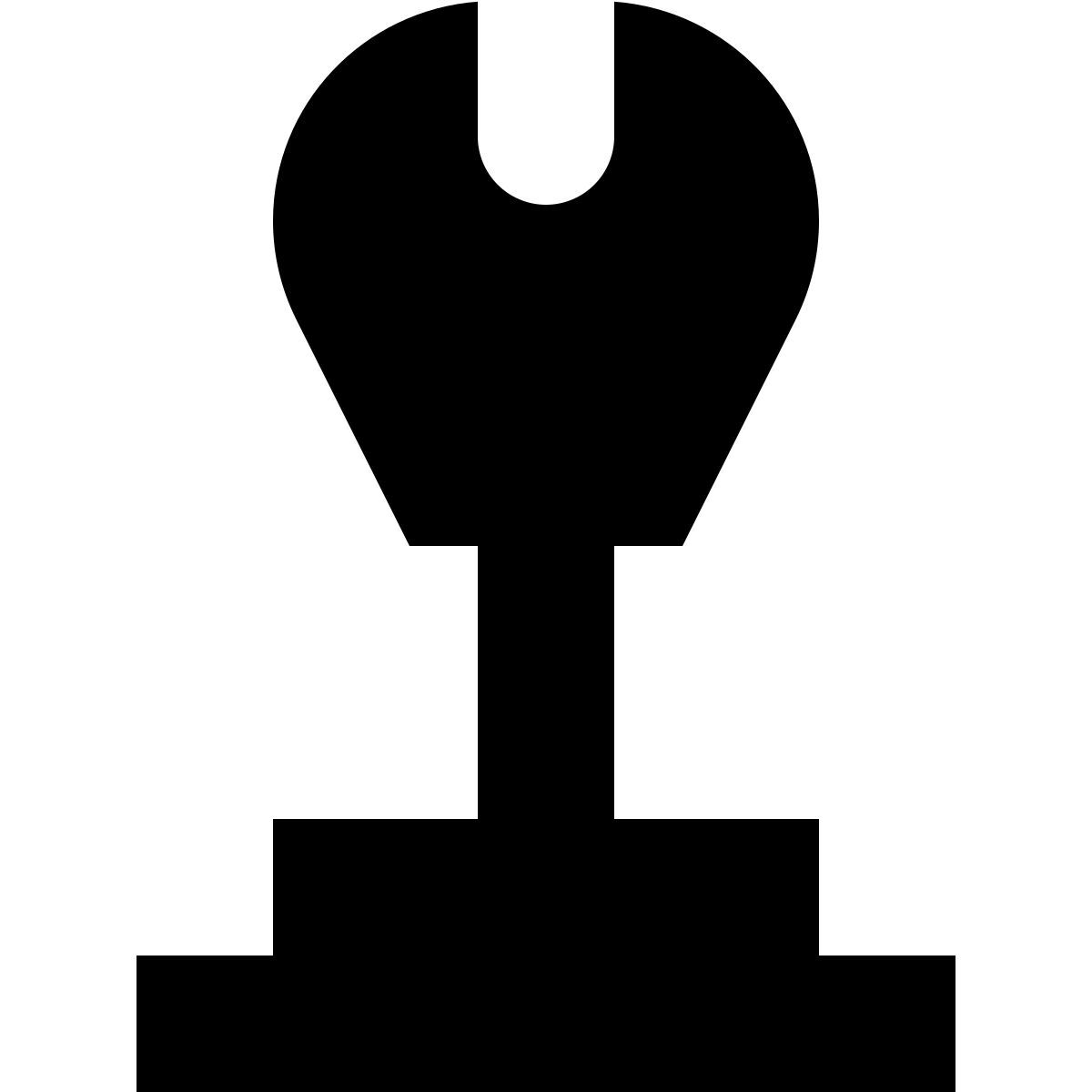 tiny glyph style câmbio icon