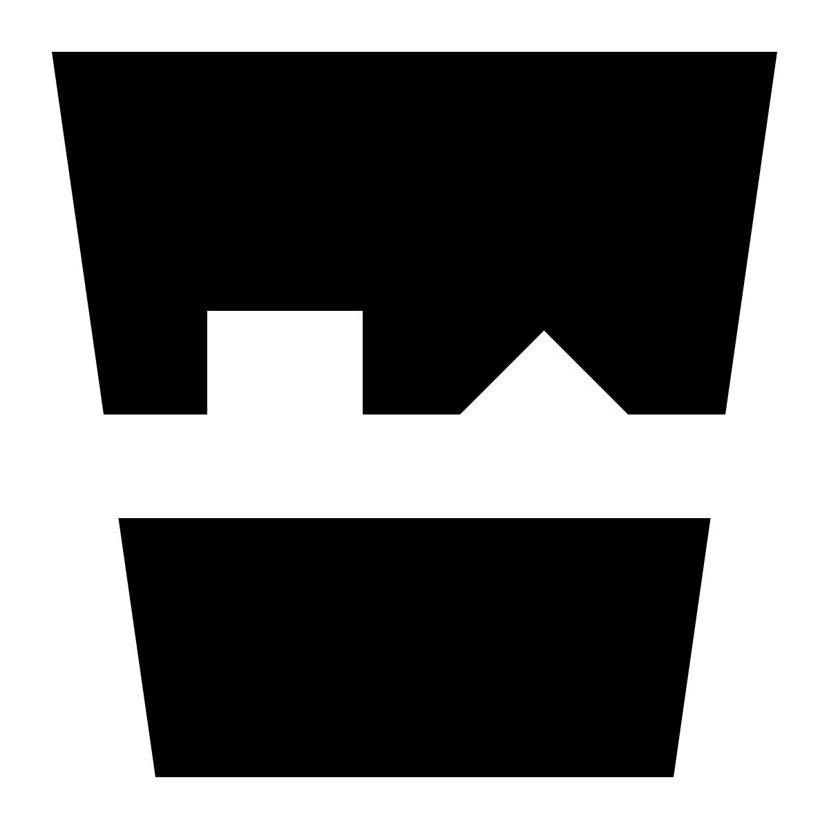tiny glyph style 위스키 한 잔 icon