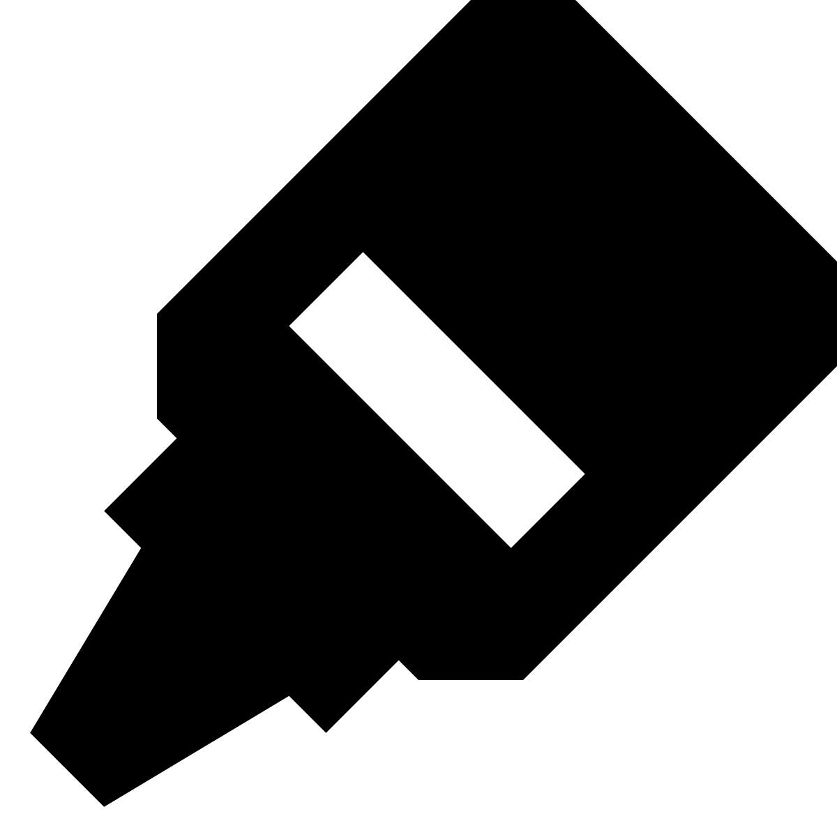 tiny glyph style glue icon