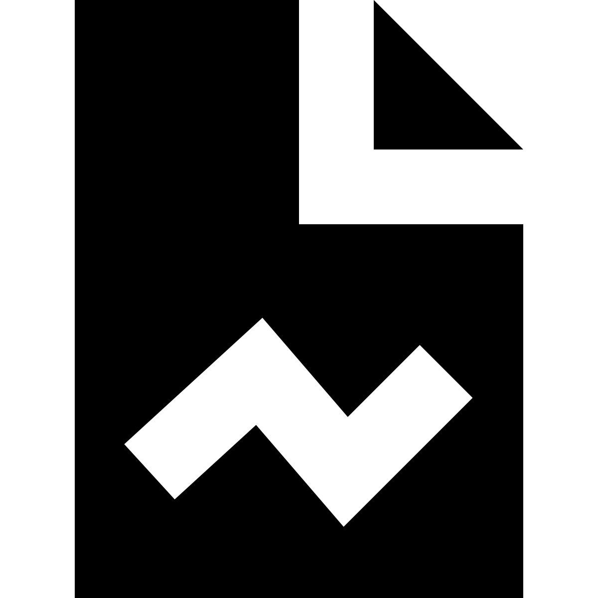 tiny glyph style informe gráfico icon