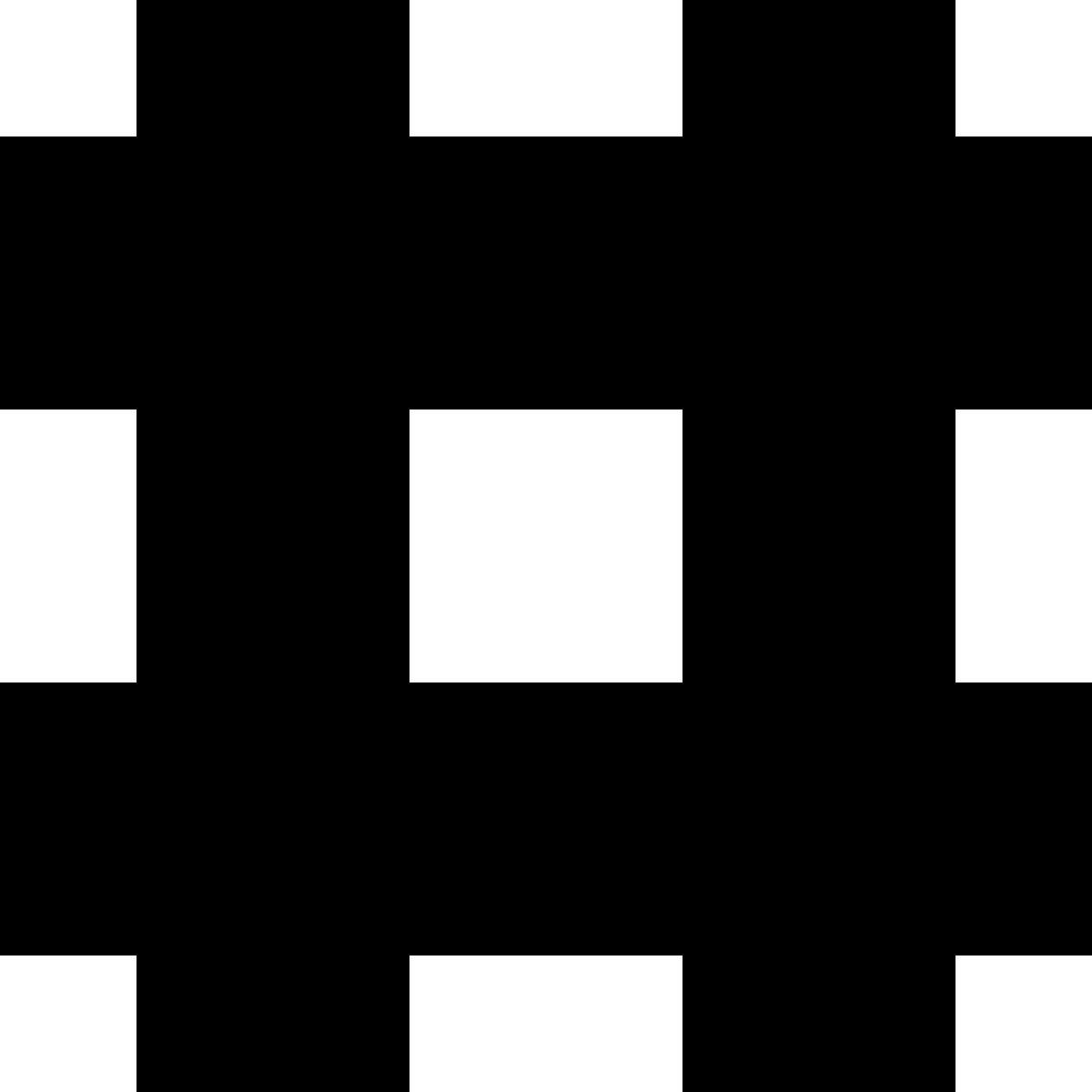 tiny glyph style hash icon