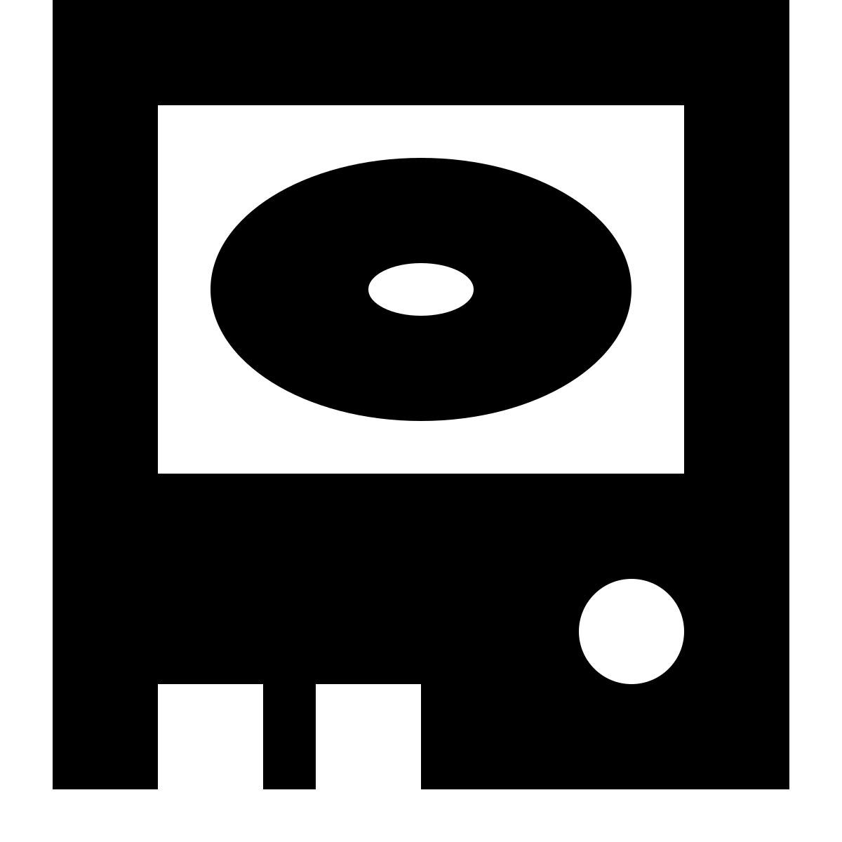 tiny glyph style 硬盘 icon