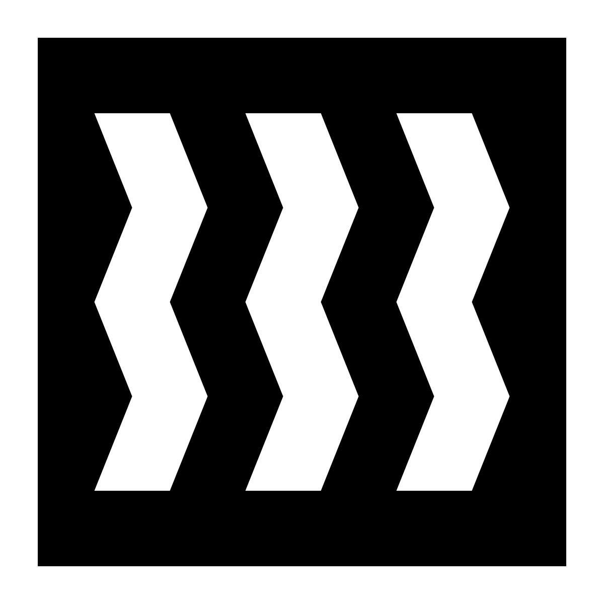 tiny glyph style heating icon