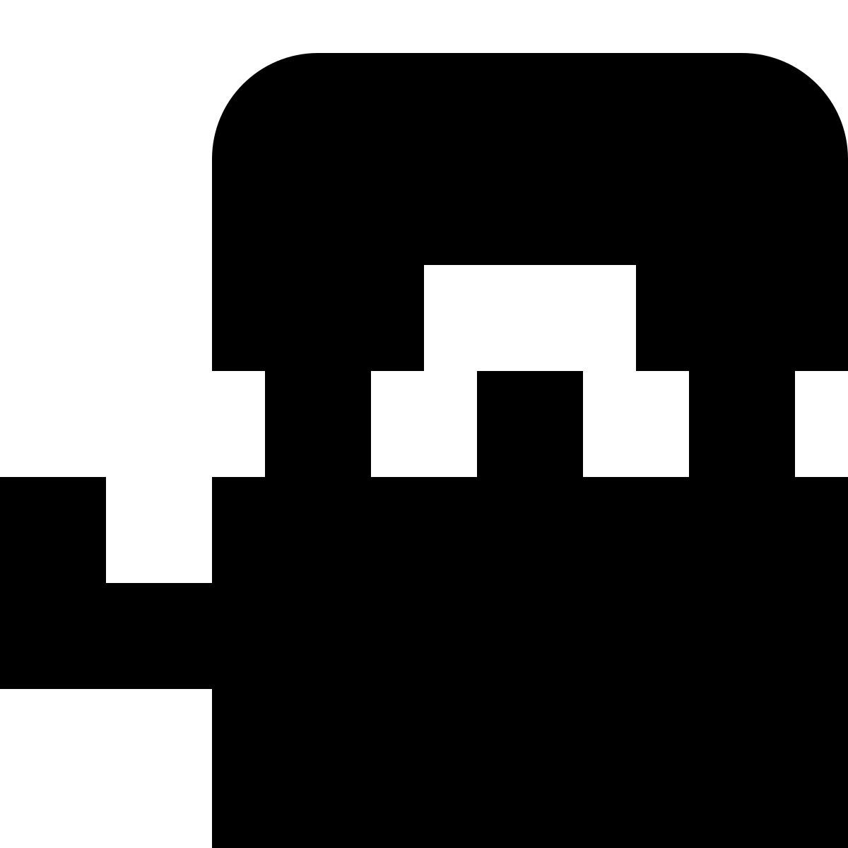 tiny glyph style perforatore icon