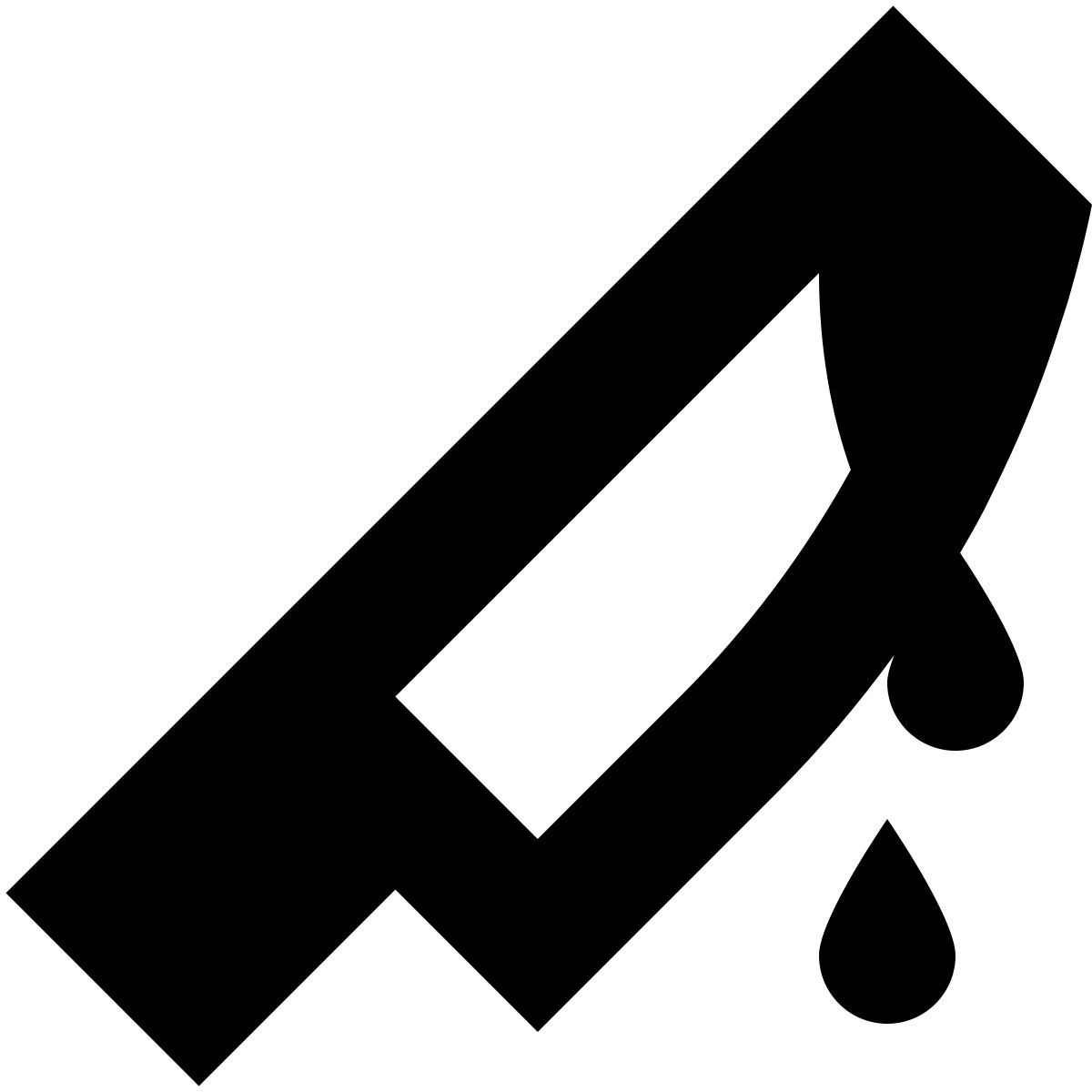 tiny glyph style horror icon