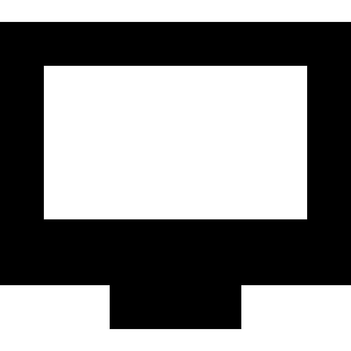 tiny glyph style imac icon