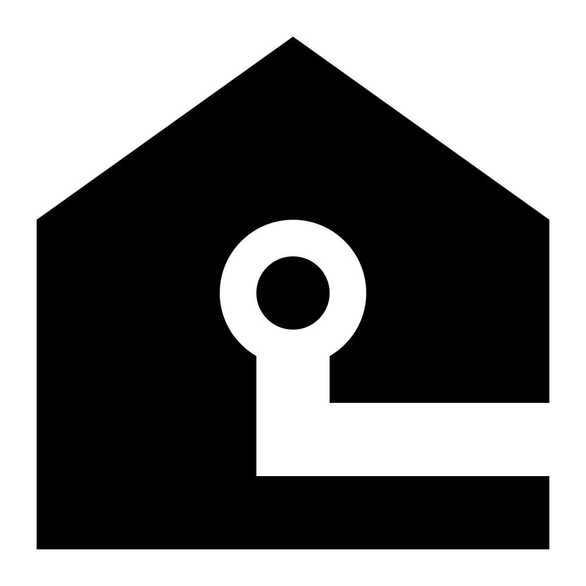 tiny glyph style 실내 카메라 icon
