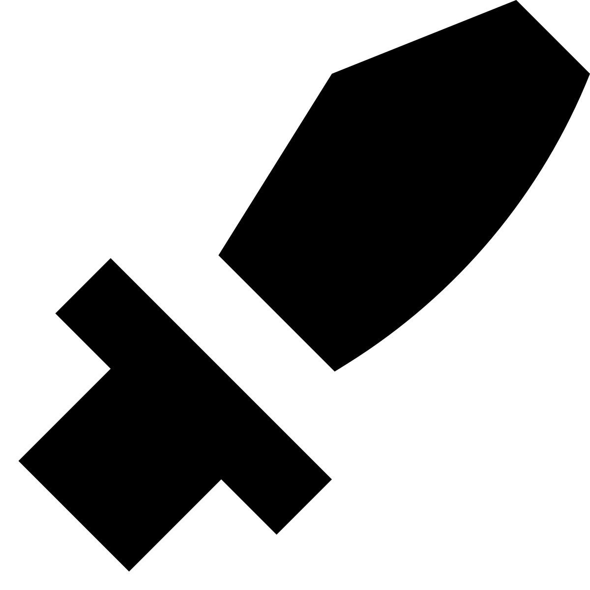 tiny glyph style coltello di fanteria icon