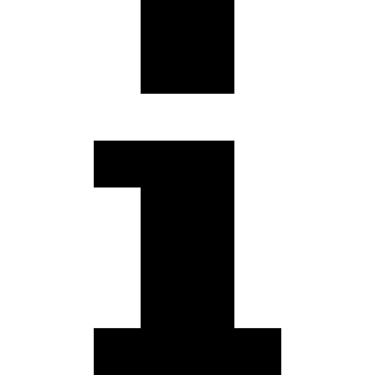 tiny glyph style informazioni icon