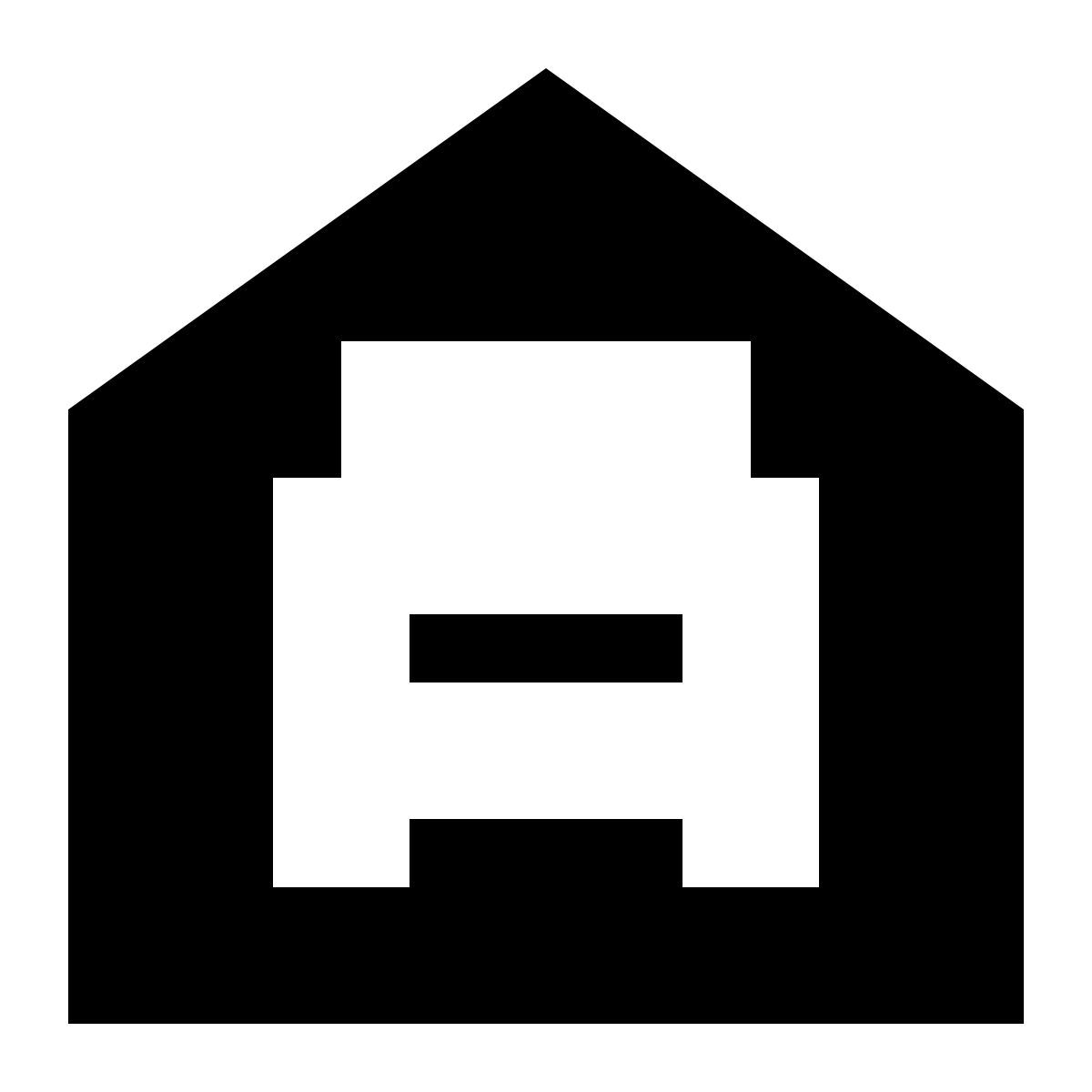 tiny glyph style interior icon